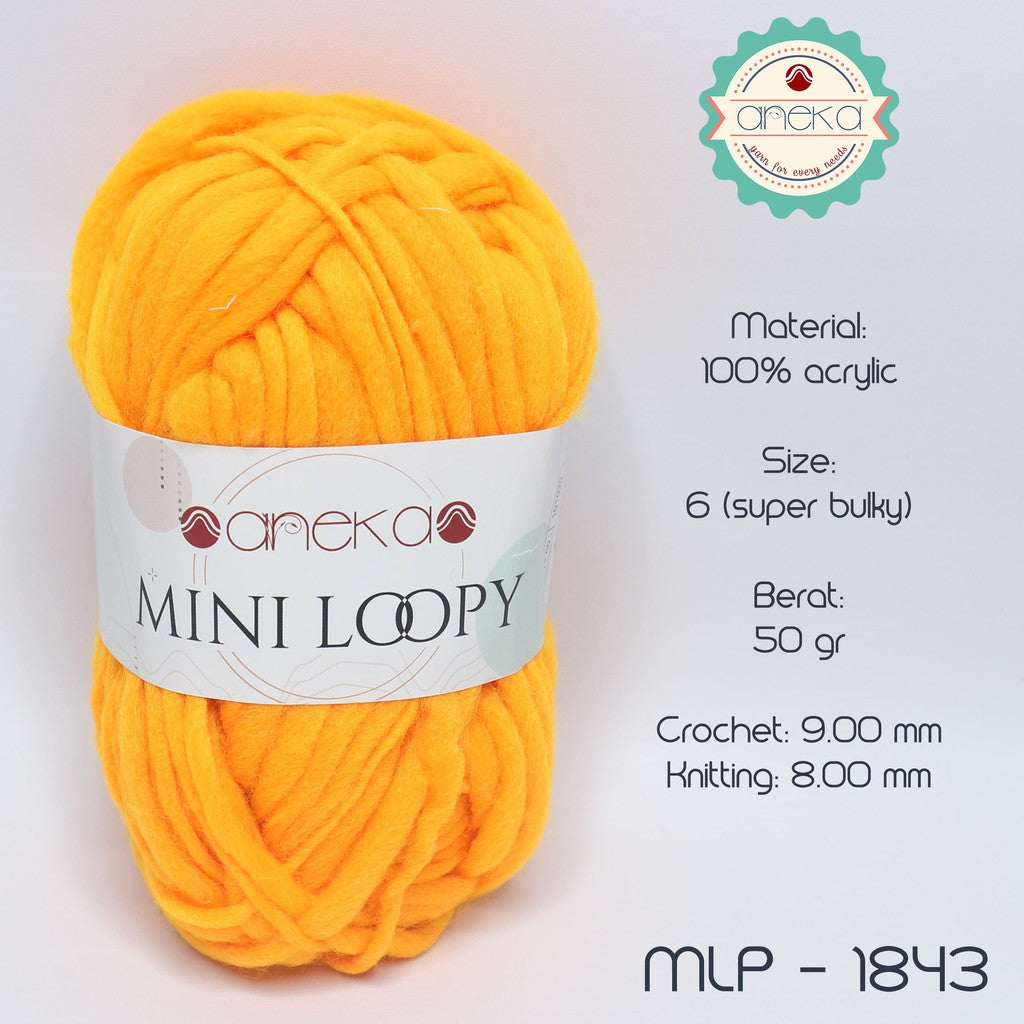 KATALOG - Benang Rajut Mini Loopy / Icelandic / Tapestry Weaving Yarn / Macrame Part 1