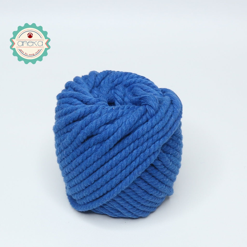 KATALOG - Benang Tali katun/tali macrame makrame warna 100 Gr - 4mm