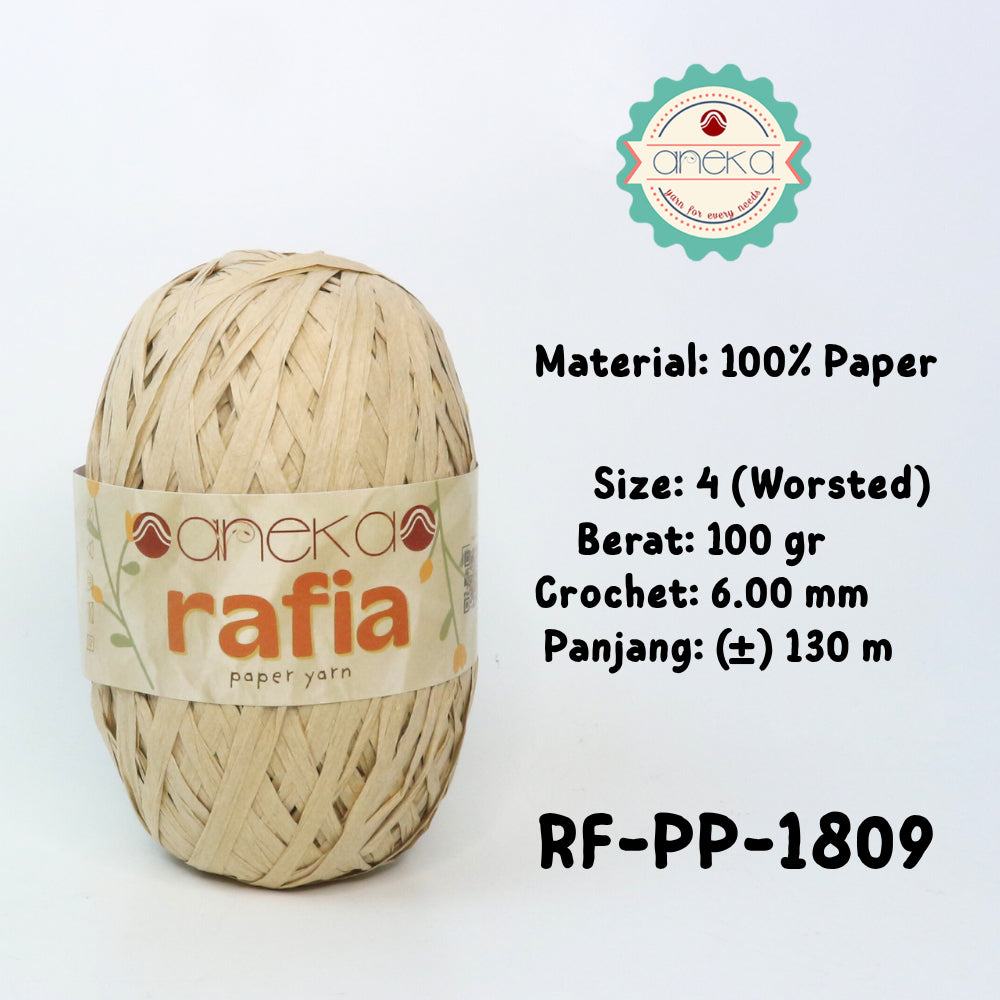 KATALOG - Benang Rajut Rafia / Raffia Paper Yarn