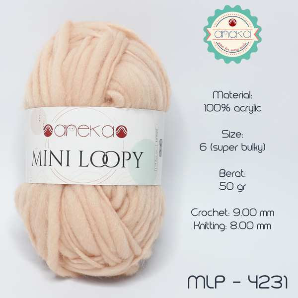 KATALOG - Benang Rajut Mini Loopy / Icelandic / Tapestry Weaving Yarn / Macrame Part 1