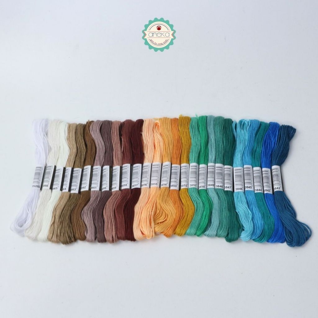 KATALOG - Benang Sulam Airo Satuan / Embroidery Thread - Part 4