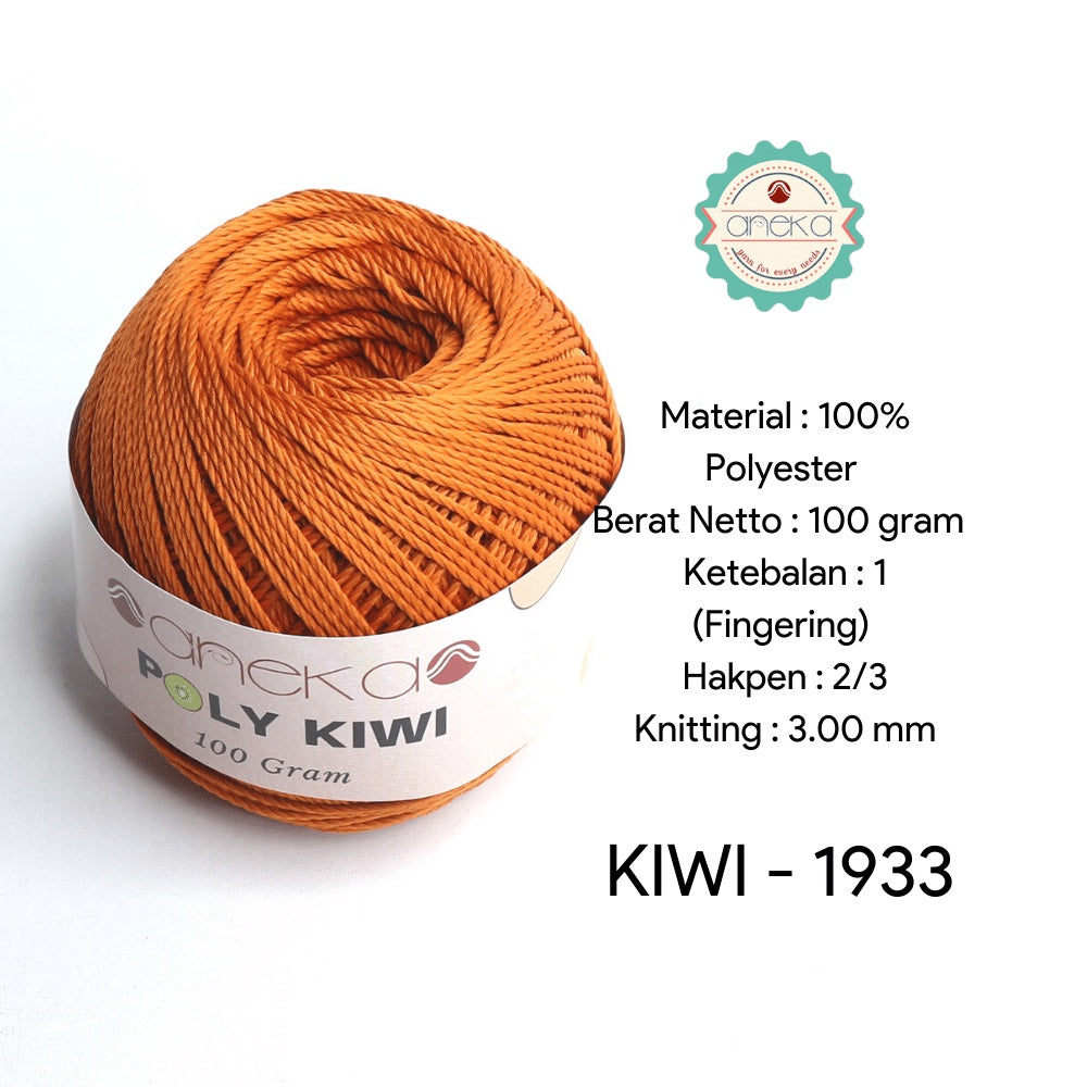 KATALOG - Benang Rajut Poli / Poly Kiwi Yarn - PREMIUM - Part 1