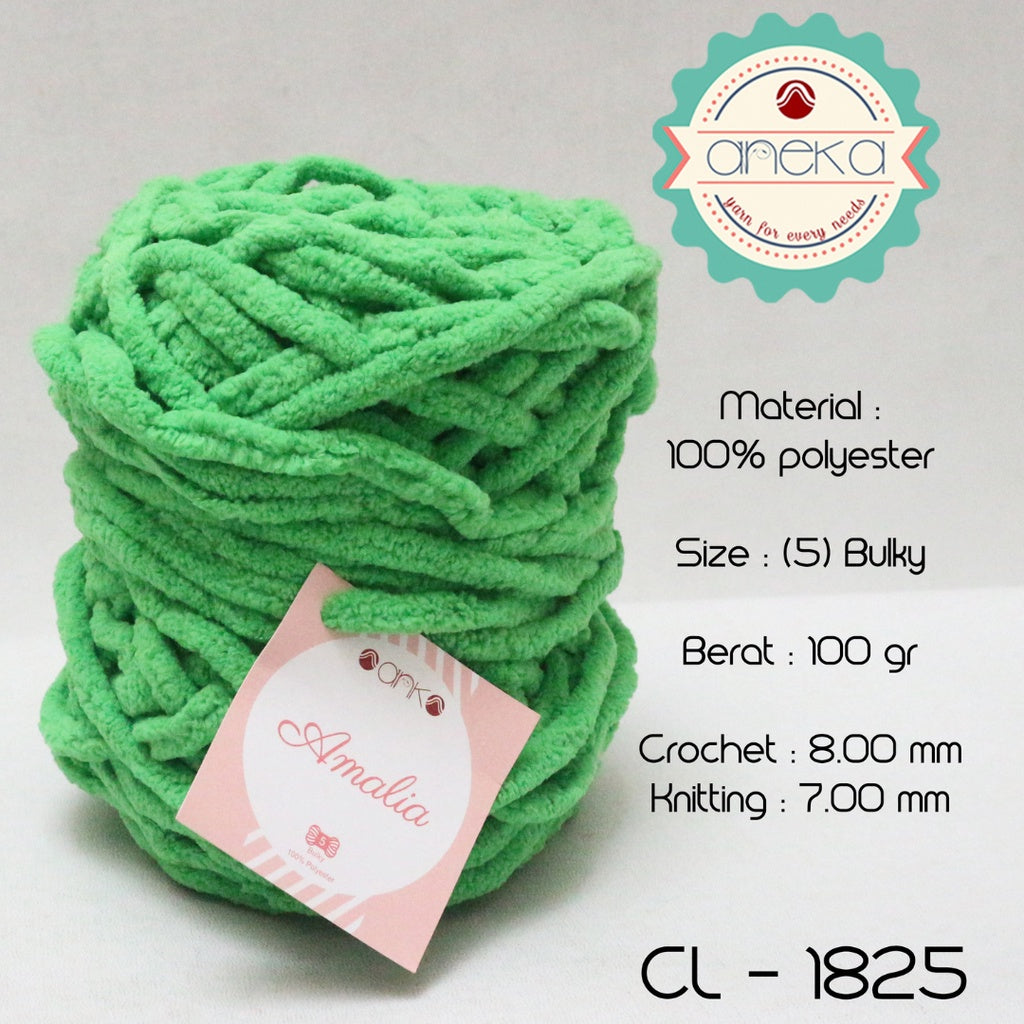 KATALOG - Benang Rajut Chenille Midi Amalia Yarn PART 1