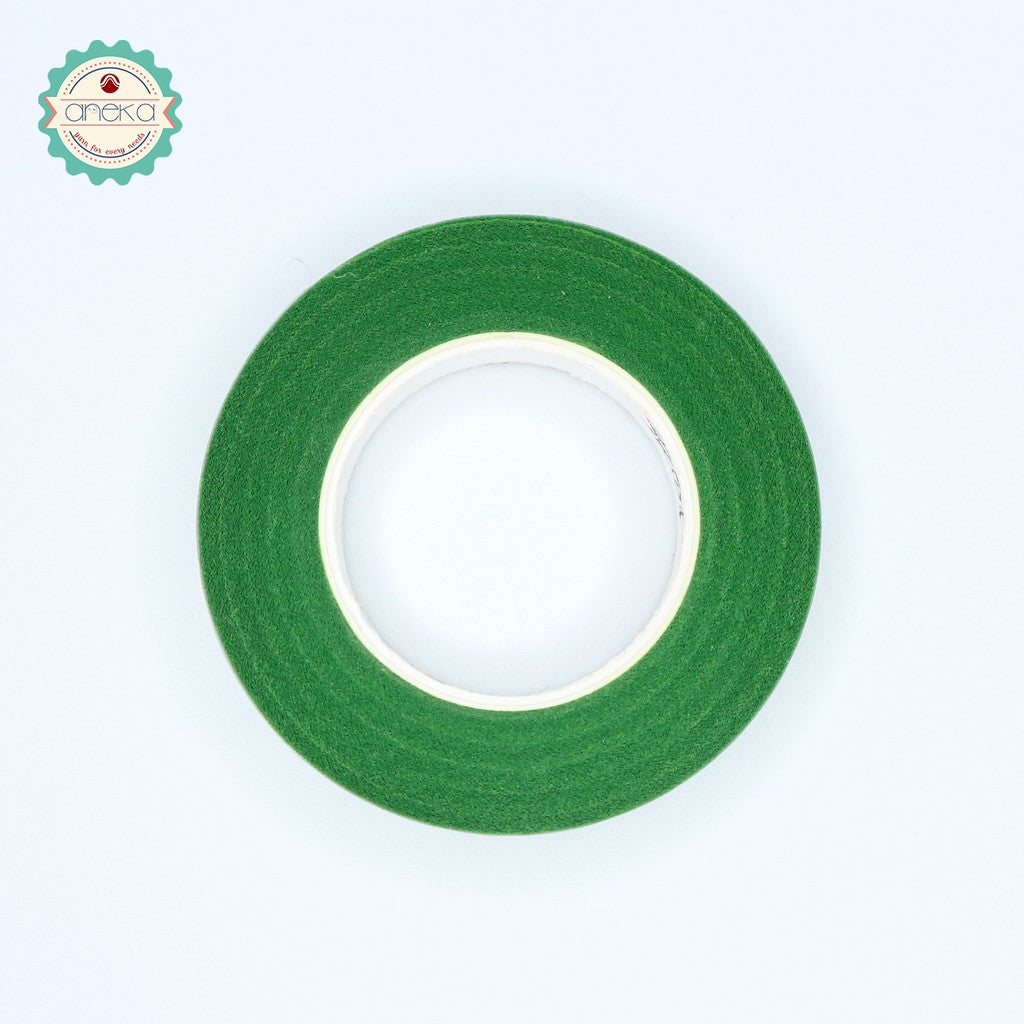 ANEKA - Floral Flower tape / selotip bunga / daun warna warni 30yard