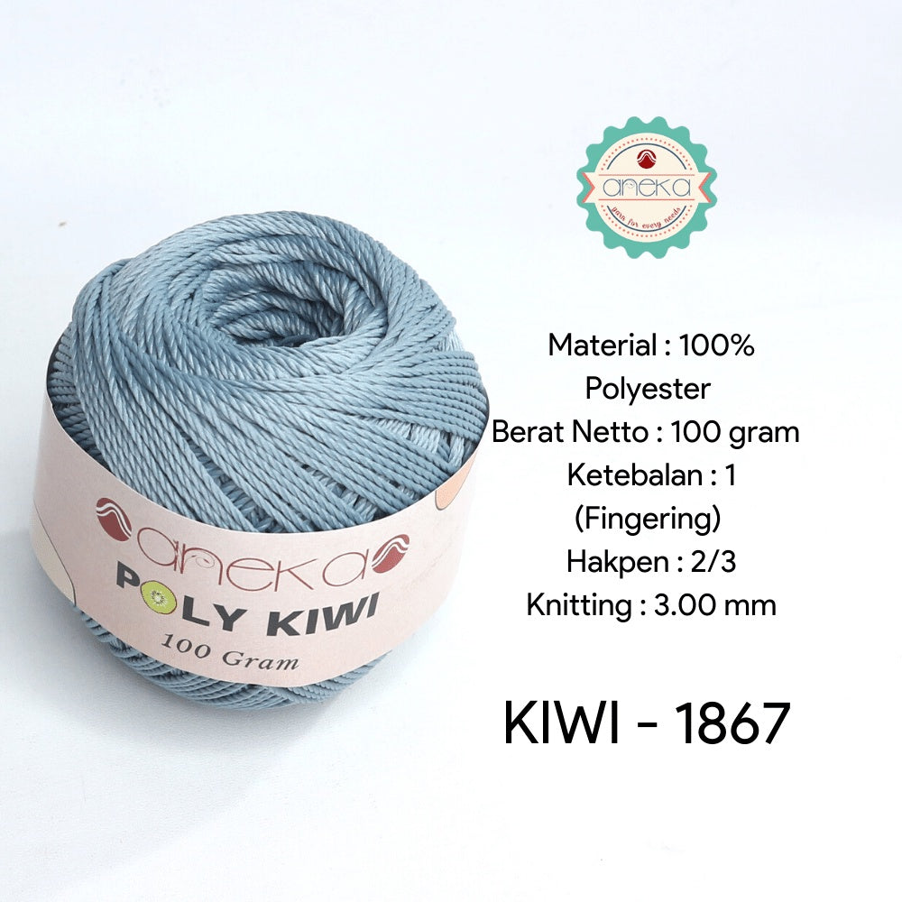 KATALOG - Benang Rajut Poli / Poly Kiwi Yarn - PREMIUM - Part 1
