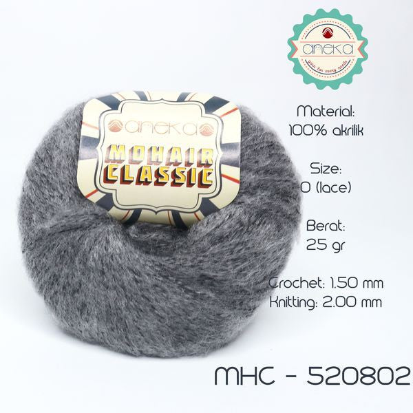 KATALOG - Benang Rajut Katun Mohair Classic / Mohair Polos / Benang Angora PART 1