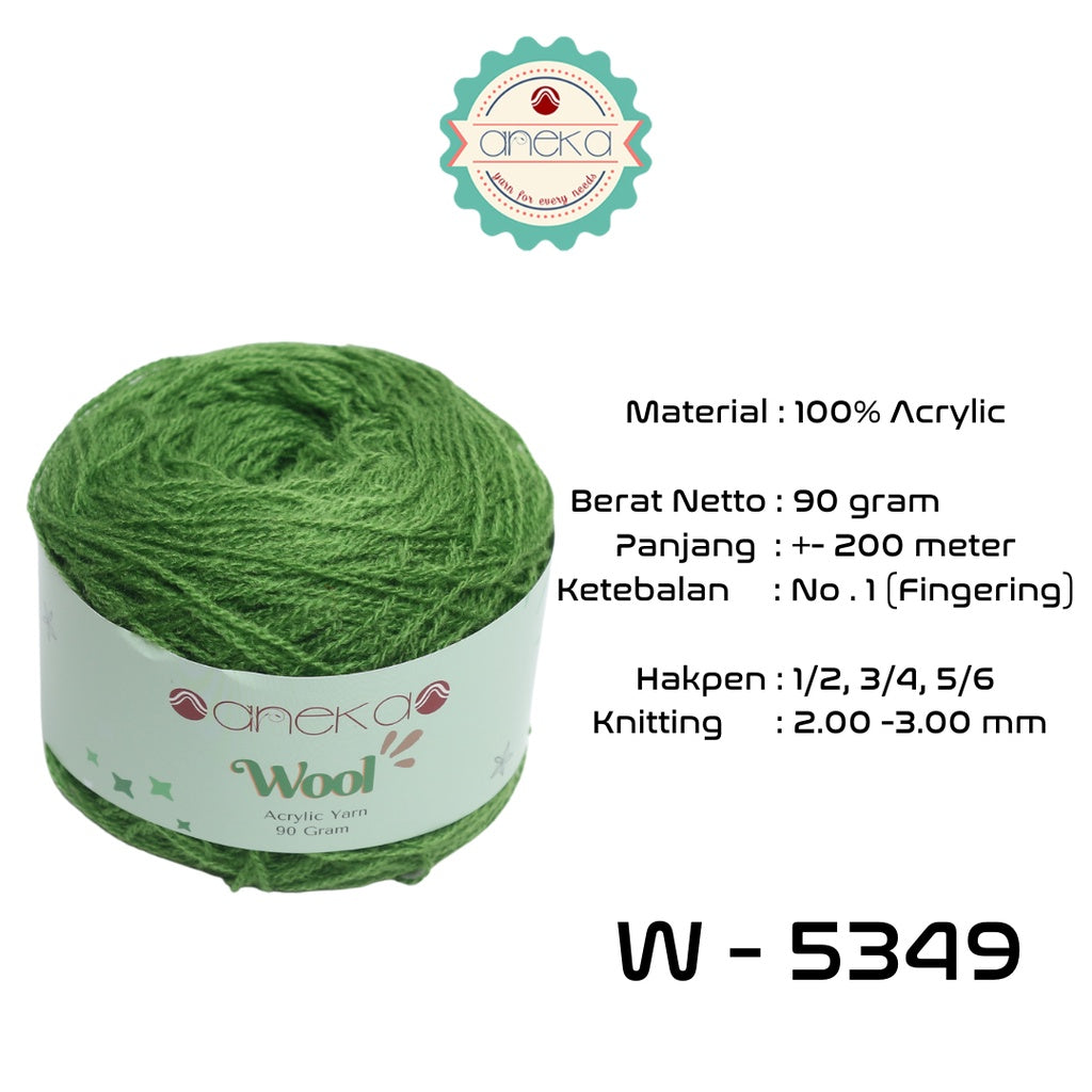 KATALOG - Benang Rajut Wool / Wol / Siet Yarn 90 gram - PART 2