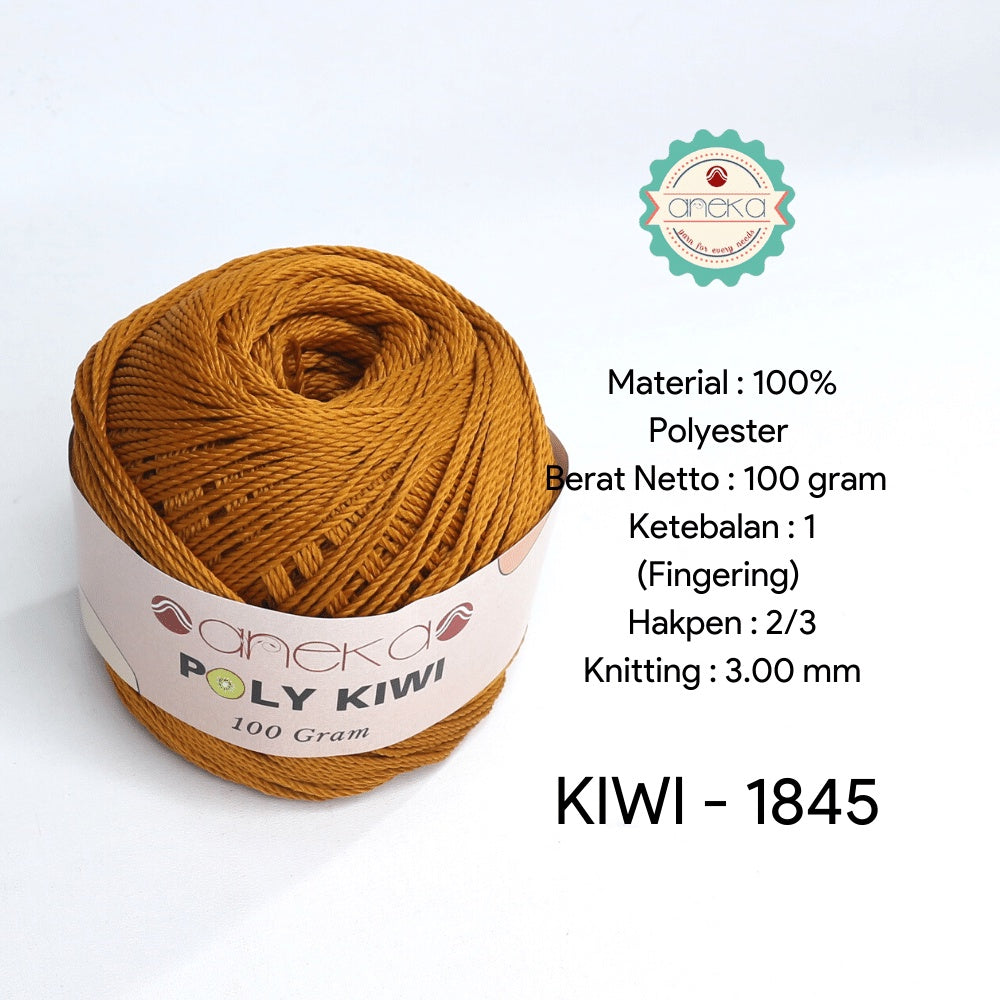 KATALOG - Benang Rajut Poli / Poly Kiwi Yarn - PREMIUM - Part 1