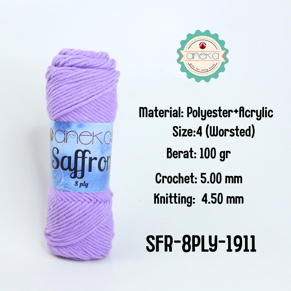 KATALOG - Benang Rajut Saffron 8 Ply / Crochet Knitting Yarn - Part 2
