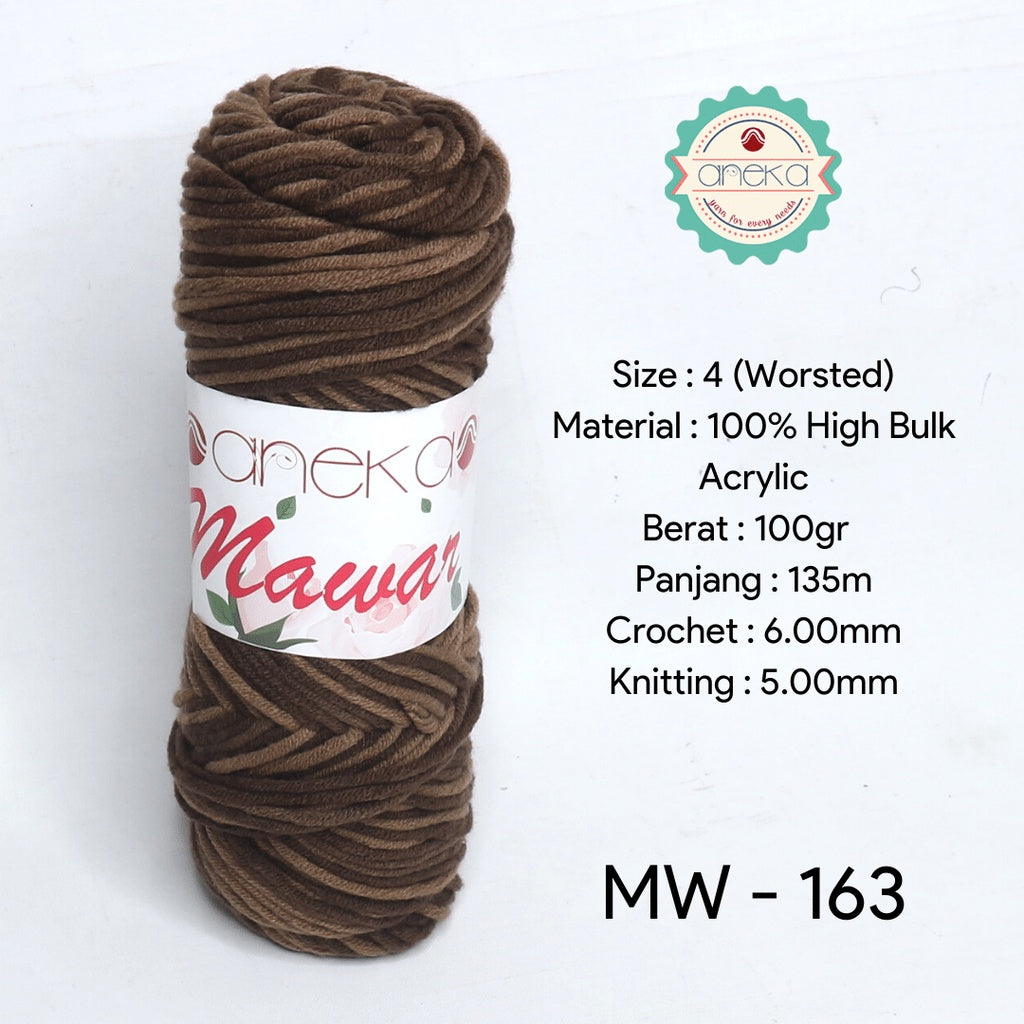 KATALOG - Benang Rajut Mawar / Soft Acrylic Yarn / 8 ply Milk Cotton Worsted / Katun Susu Sembur Mix PART 2