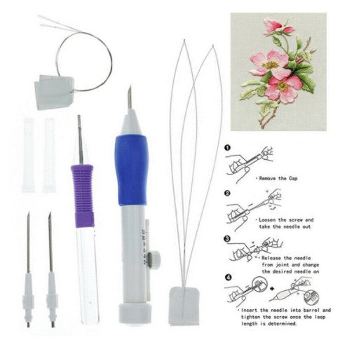 Embroidery Tools / Hand Embroidery / Embroidery Pen / Punch Needle Set BOX