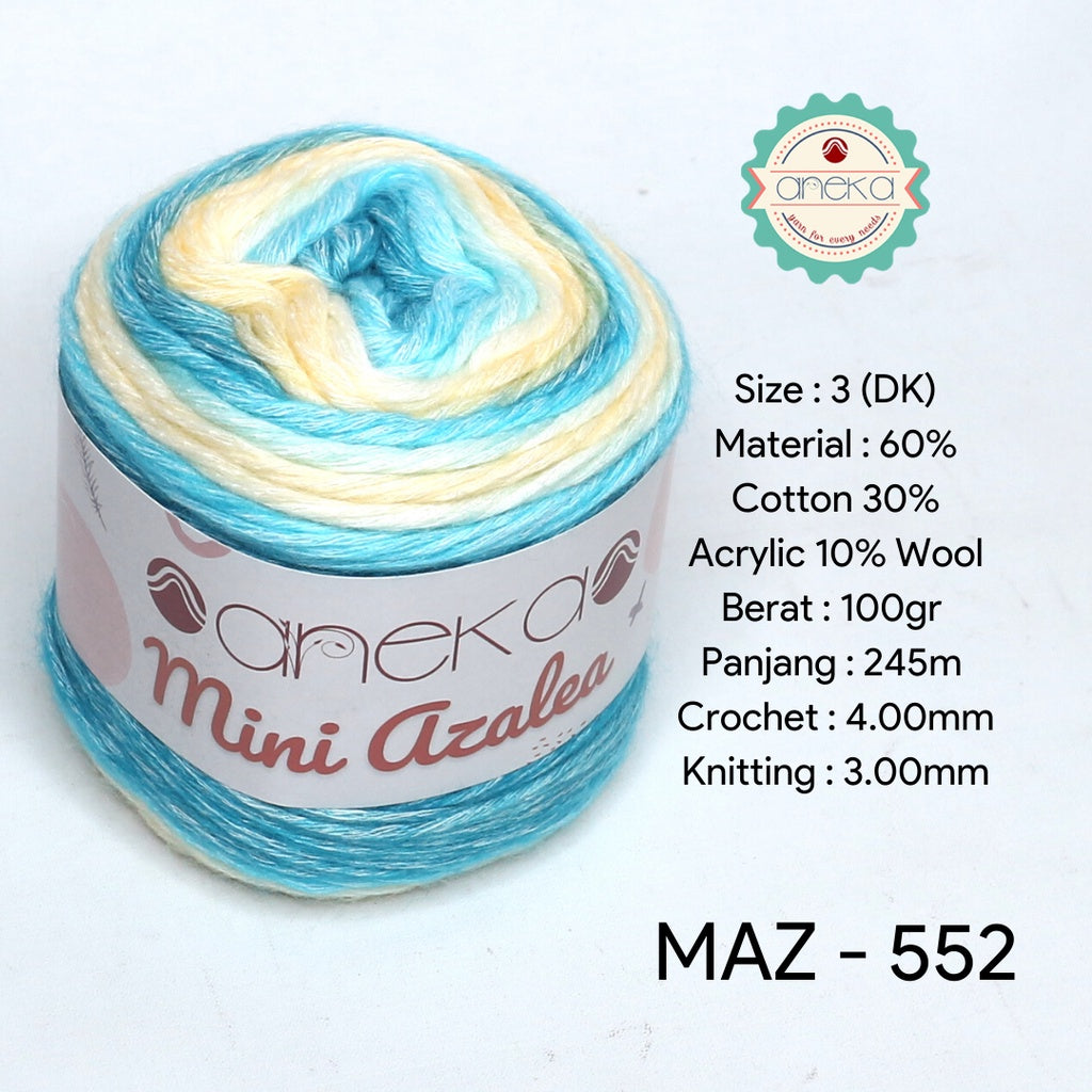 KATALOG - Benang Rajut Mini Azalea Yarn