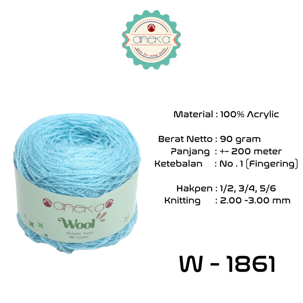 KATALOG - Benang Rajut Wool / Wol / Siet Yarn 90 gram - PART 3