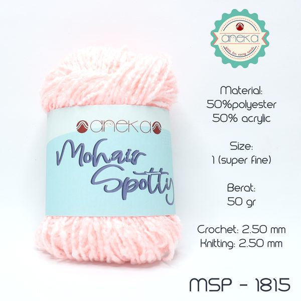 CATALOG - Spotty Cotton Mohair Knitting Yarn / Spotty Angora Yarn PART 1