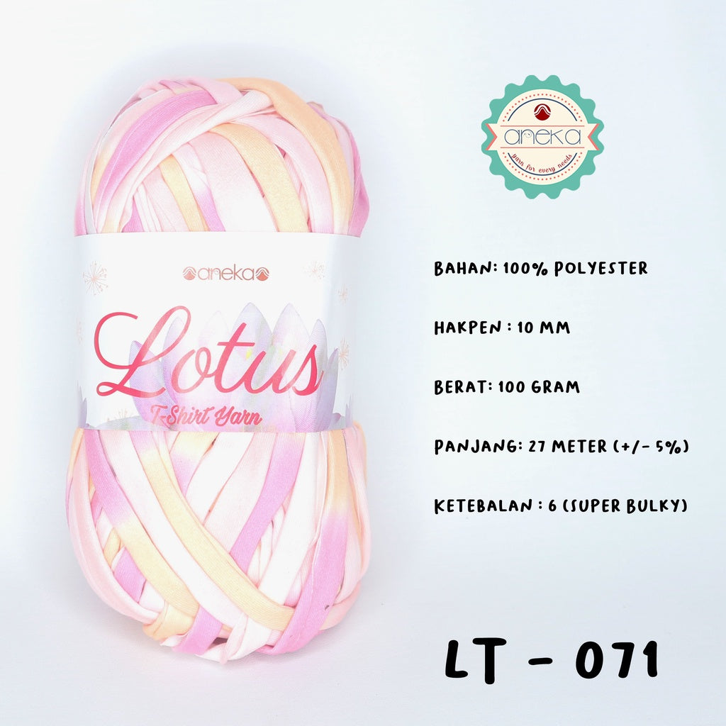 KATALOG - Benang Rajut Lotus Sembur / TShirt / Kaos Yarn Sembur Part 3