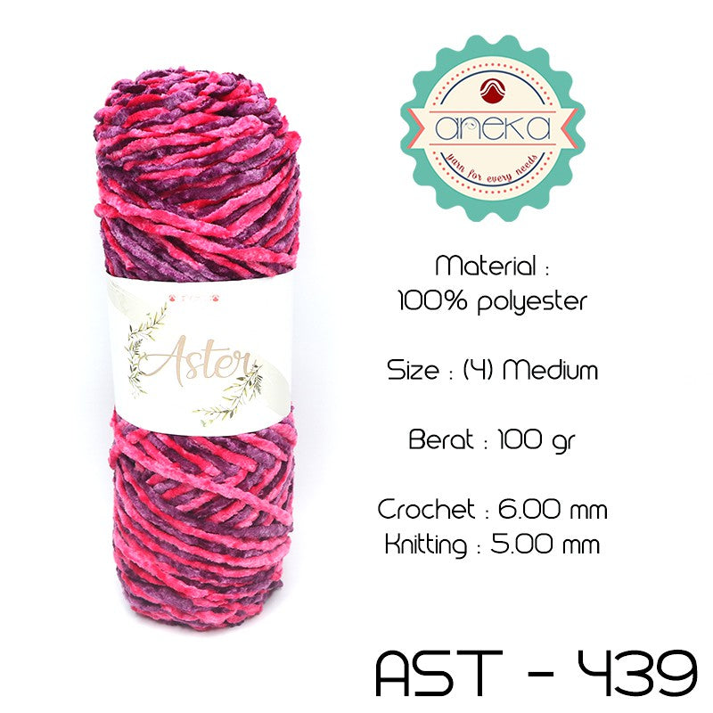 KATALOG - Benang Rajut Bludru ASTER MIX SEMBUR / Velvet Knitting Yarn PART 2