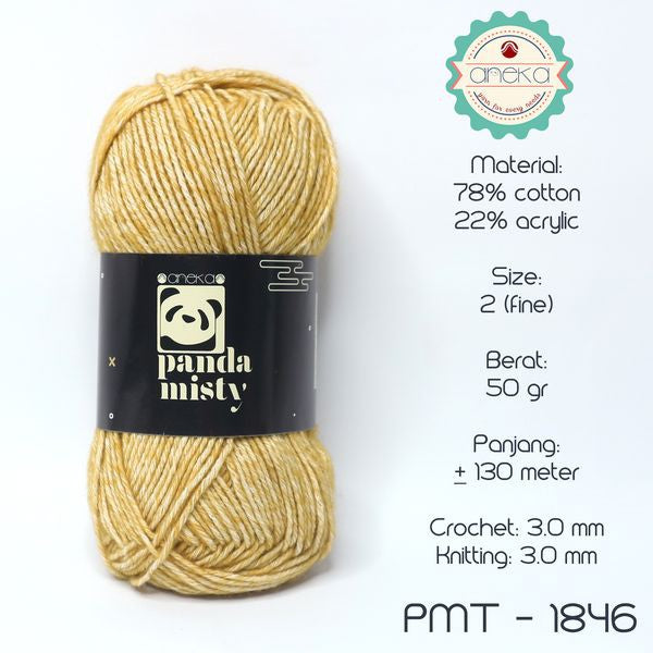 KATALOG - Benang Rajut Katun Panda Misty / Semprot Wol / Stonewashed Yarn - PART 2