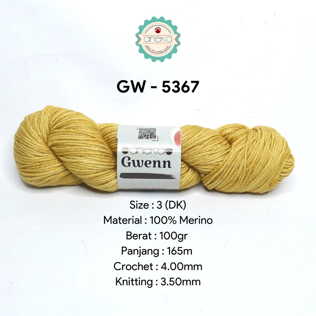 KATALOG - Benang Rajut Gwenn Yarn / Merino - Premium