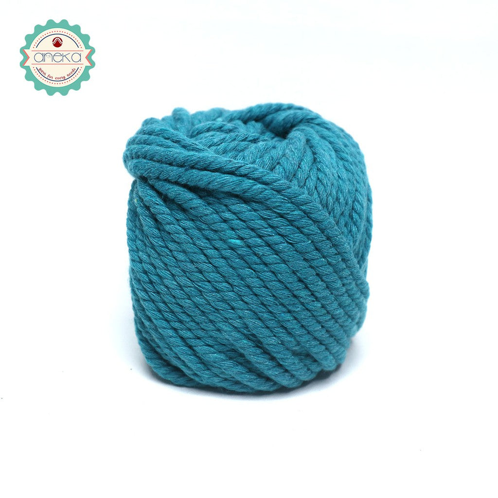 KATALOG - Benang Tali katun/tali macrame makrame warna 100 Gr - 4mm