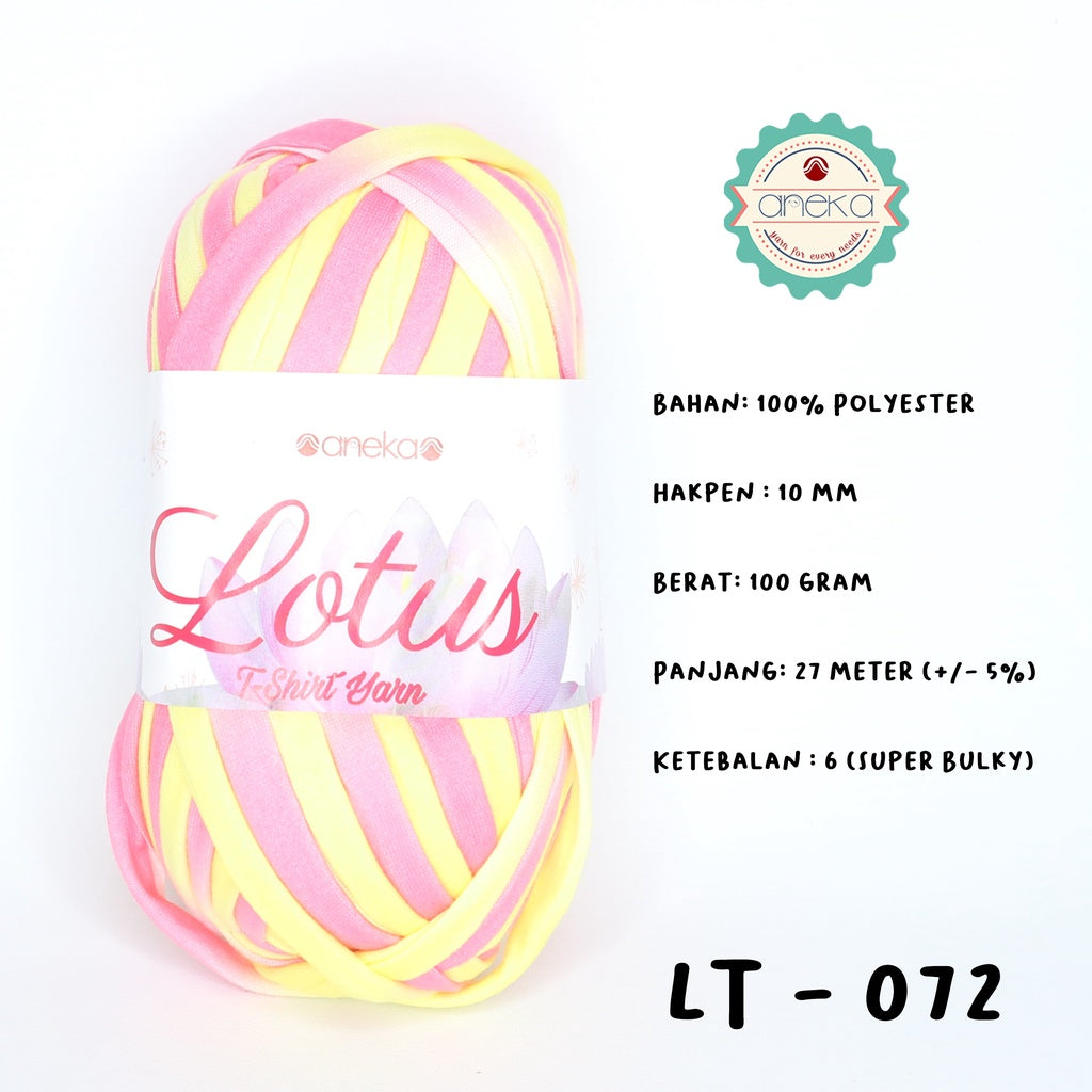 KATALOG - Benang Rajut Lotus Sembur / TShirt / Kaos Yarn Sembur Part 3