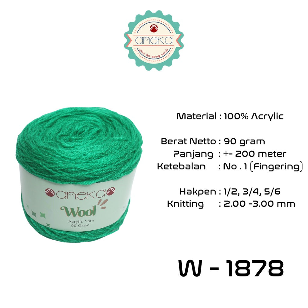 KATALOG - Benang Rajut Wool / Wol / Siet Yarn 90 gram - PART 2