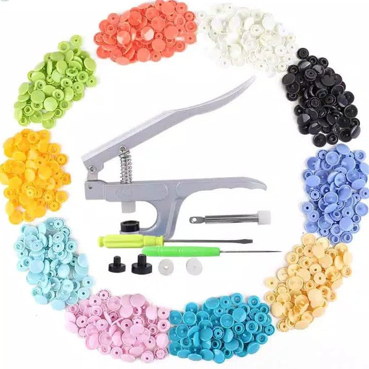 ANEKA - Snap Button Set / Tang Pemasang Kancing Set 24 Warna