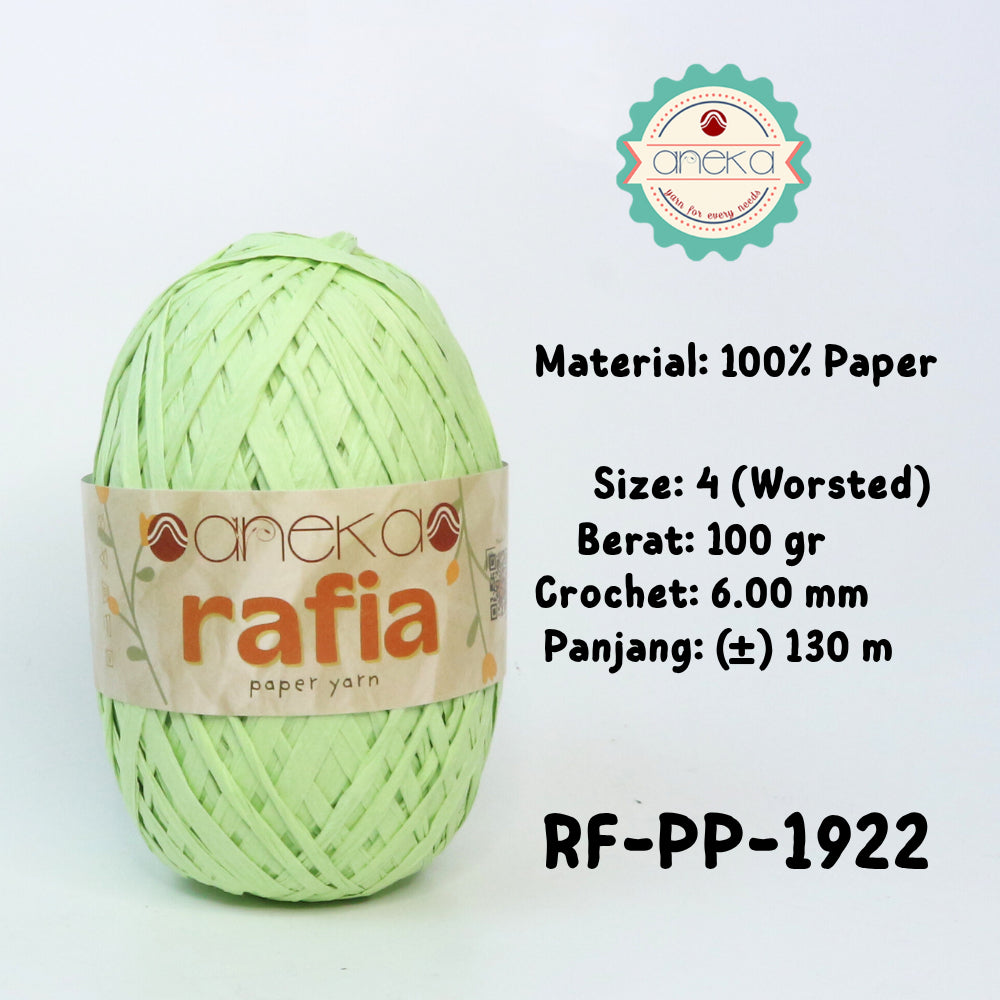 KATALOG - Benang Rajut Rafia / Raffia Paper Yarn