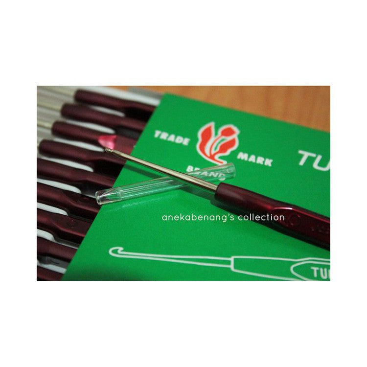 TULIP - Hakpen Lace with Handle Plastic - Tulip - Pcs