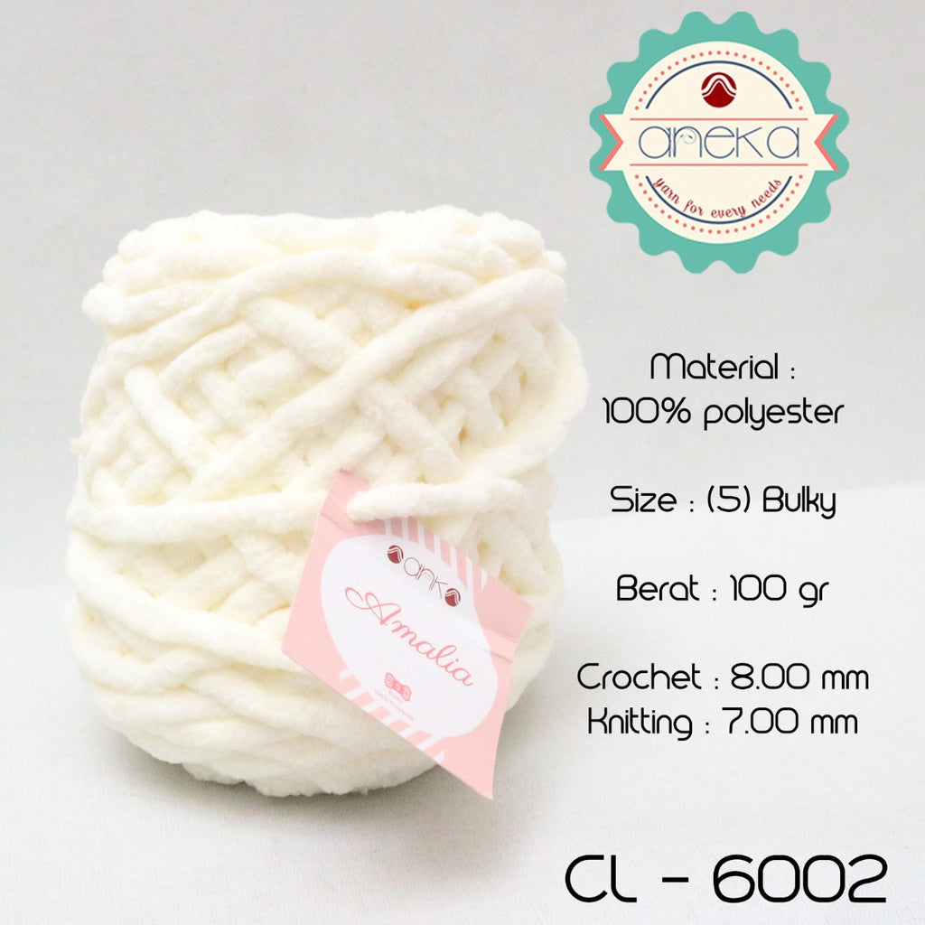 KATALOG - Benang Rajut Chenille Midi Amalia Yarn PART 1