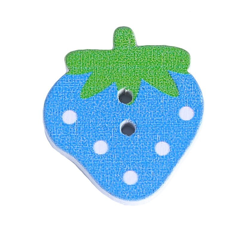 Wooden Buttons Colorful Series 2 - PCS