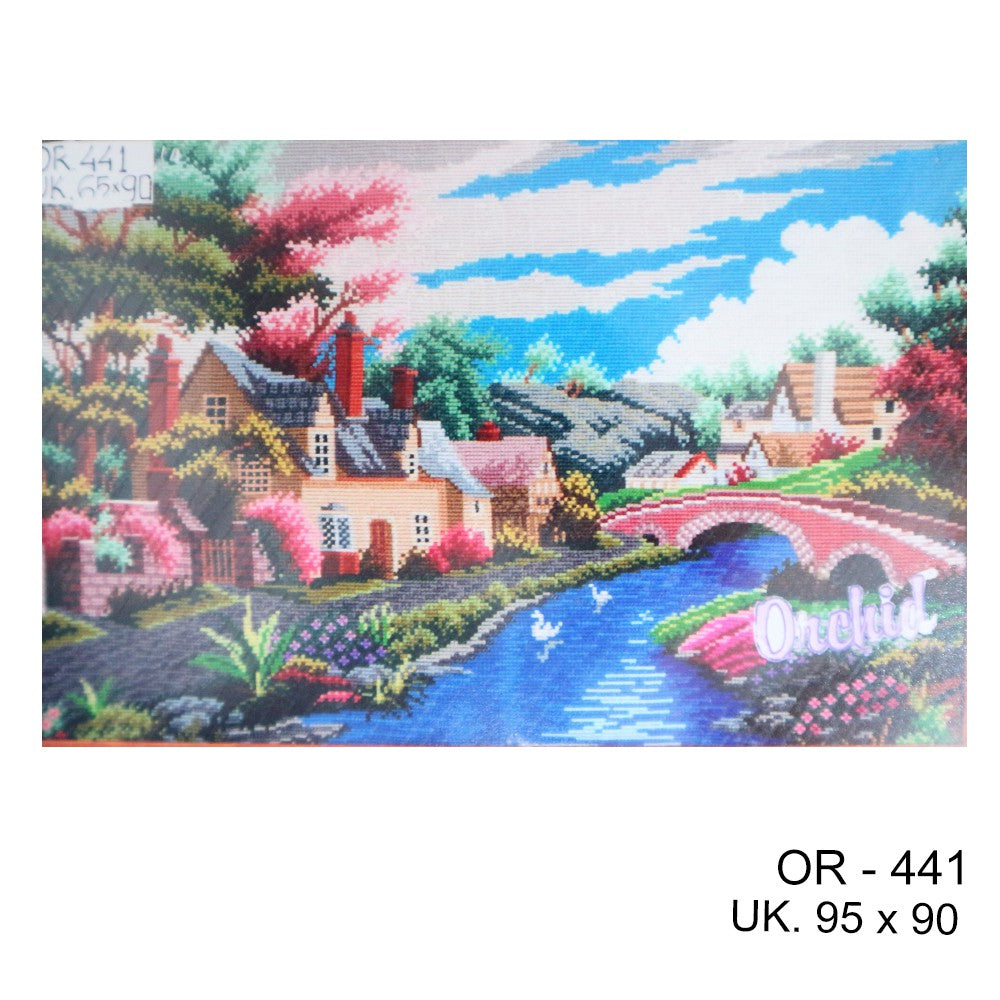 ANEKA - Kristik Kruistik Orchid - 441