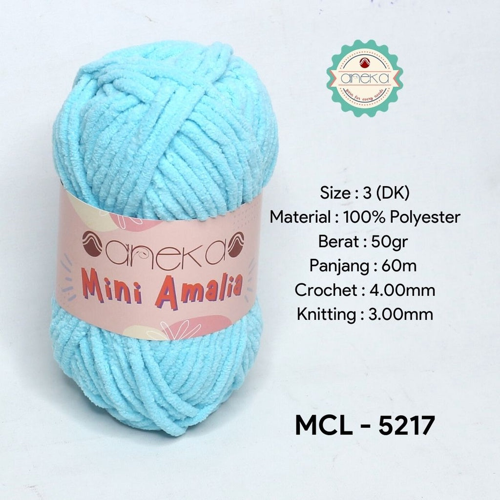 KATALOG - Benang Rajut Mini Amalia / Small Chenille Yarn