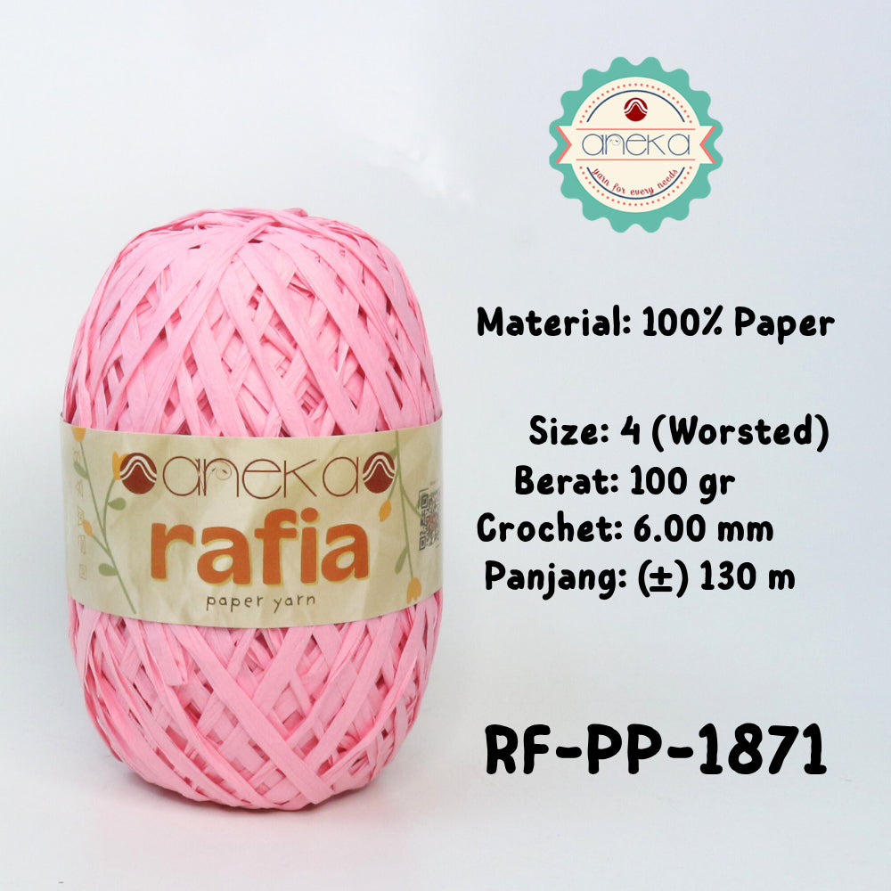KATALOG - Benang Rajut Rafia / Raffia Paper Yarn