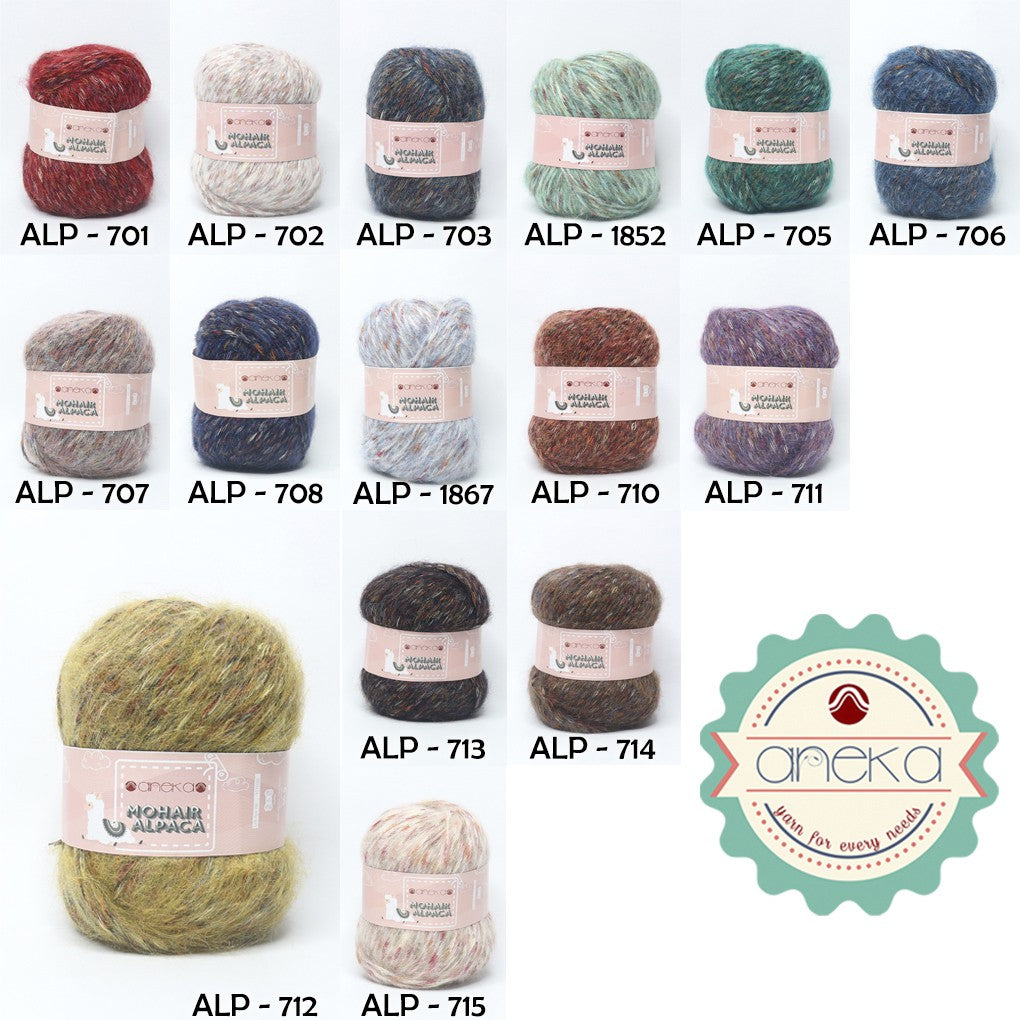 KATALOG - BENANG MOHAIR ALPACA / MOHAIR ALPACA YARN