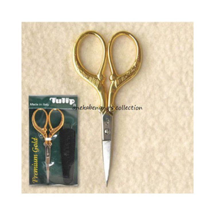 TULIP - High Quality Scissors / Gunting Gold