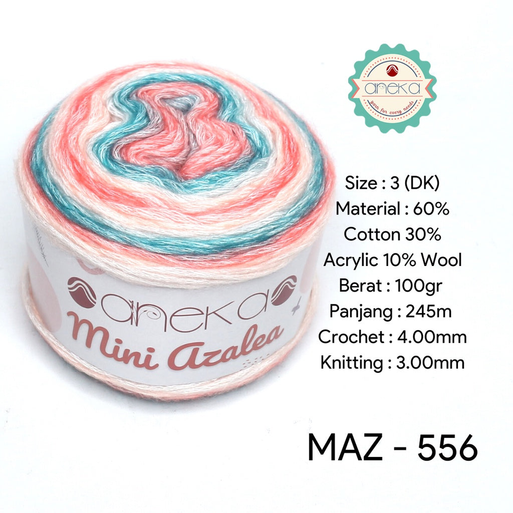 KATALOG - Benang Rajut Mini Azalea Yarn