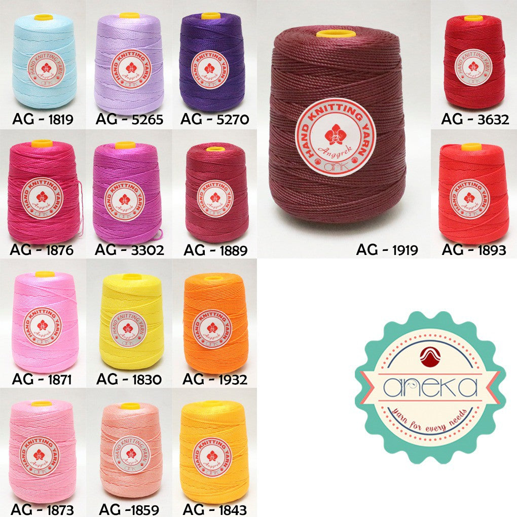 KATALOG - Benang Rajut Anggrek / Nylon PP Yarn PART 3