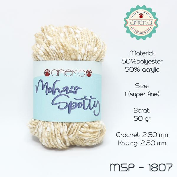 CATALOG - Spotty Cotton Mohair Knitting Yarn / Spotty Angora Yarn PART 1