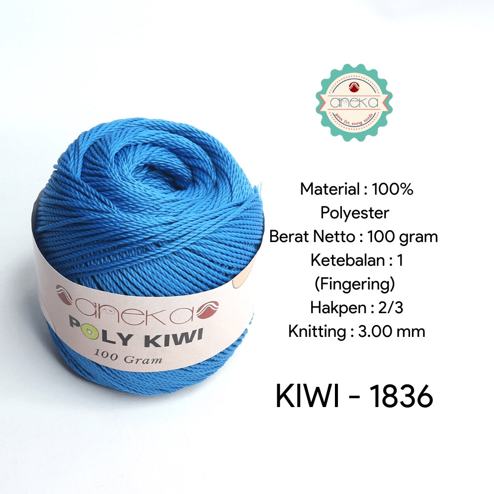KATALOG - Benang Rajut Poli / Poly Kiwi Yarn - PREMIUM - Part 1