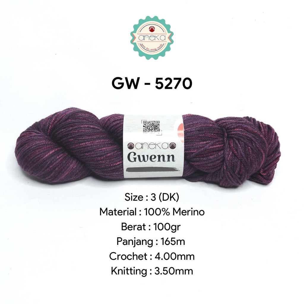 KATALOG - Benang Rajut Gwenn Yarn / Merino - Premium