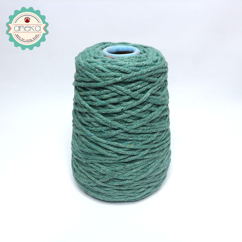 KATALOG - Benang Tali katun / tali macrame makrame warna warni 500 gr / 4mm