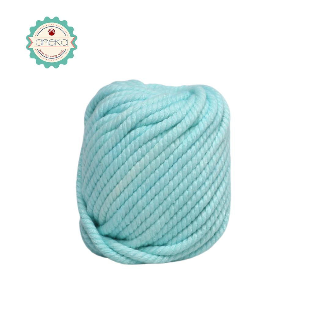 KATALOG - Benang Tali katun/tali macrame makrame warna 100 Gr - 4mm
