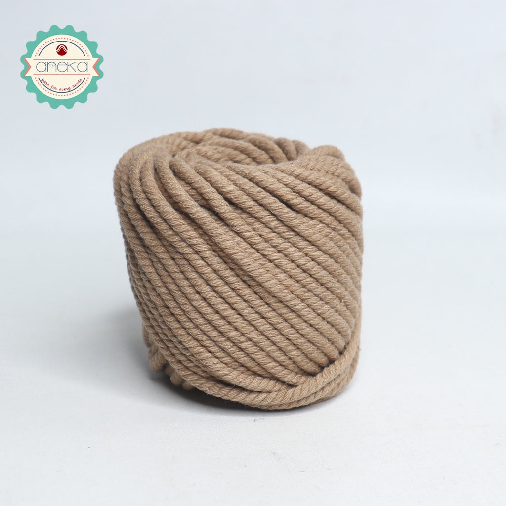 KATALOG - Benang Tali katun/tali macrame makrame warna 100 Gr - 4mm