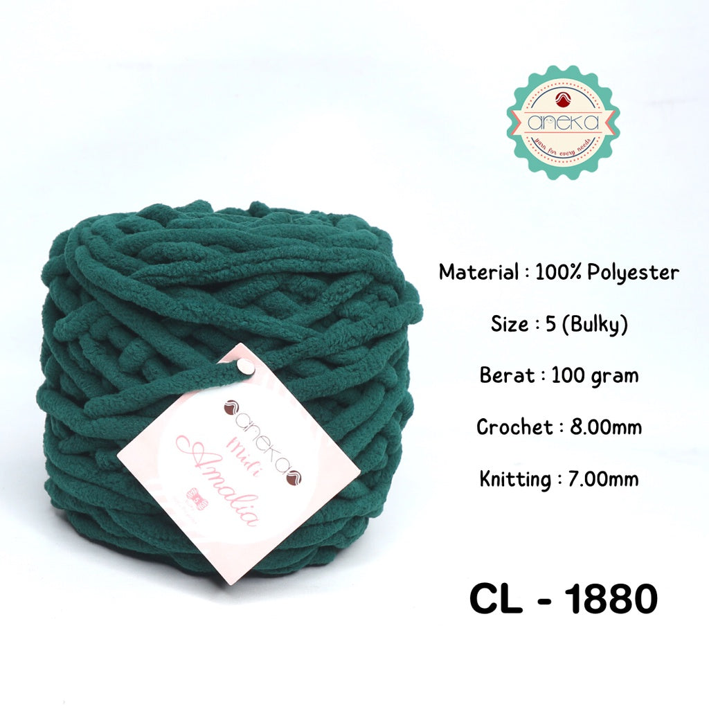 KATALOG - Benang Rajut Chenille Midi Amalia Yarn PART 1