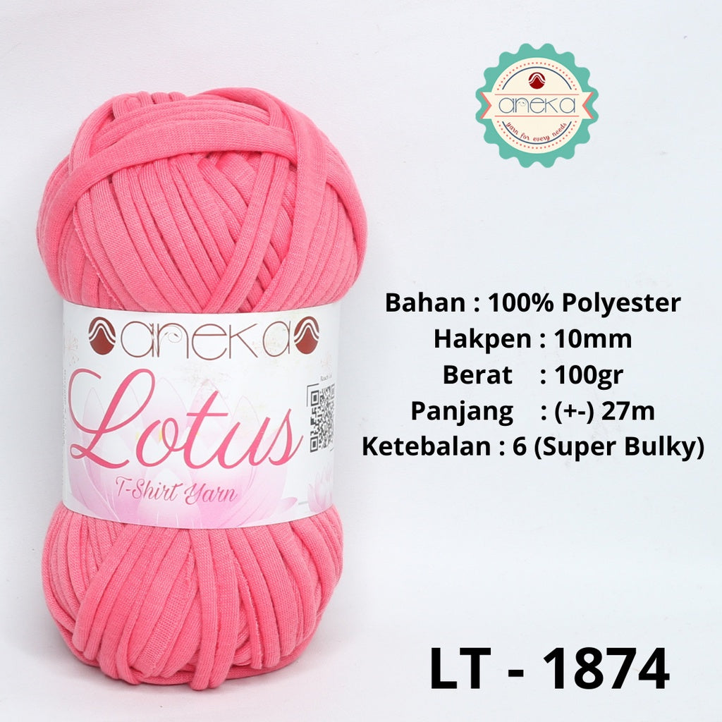 KATALOG - Benang Rajut Lotus / TShirt / Kaos Yarn PART 4