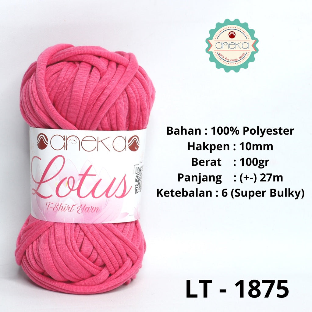 KATALOG - Benang Rajut Lotus / TShirt / Kaos Yarn PART 4