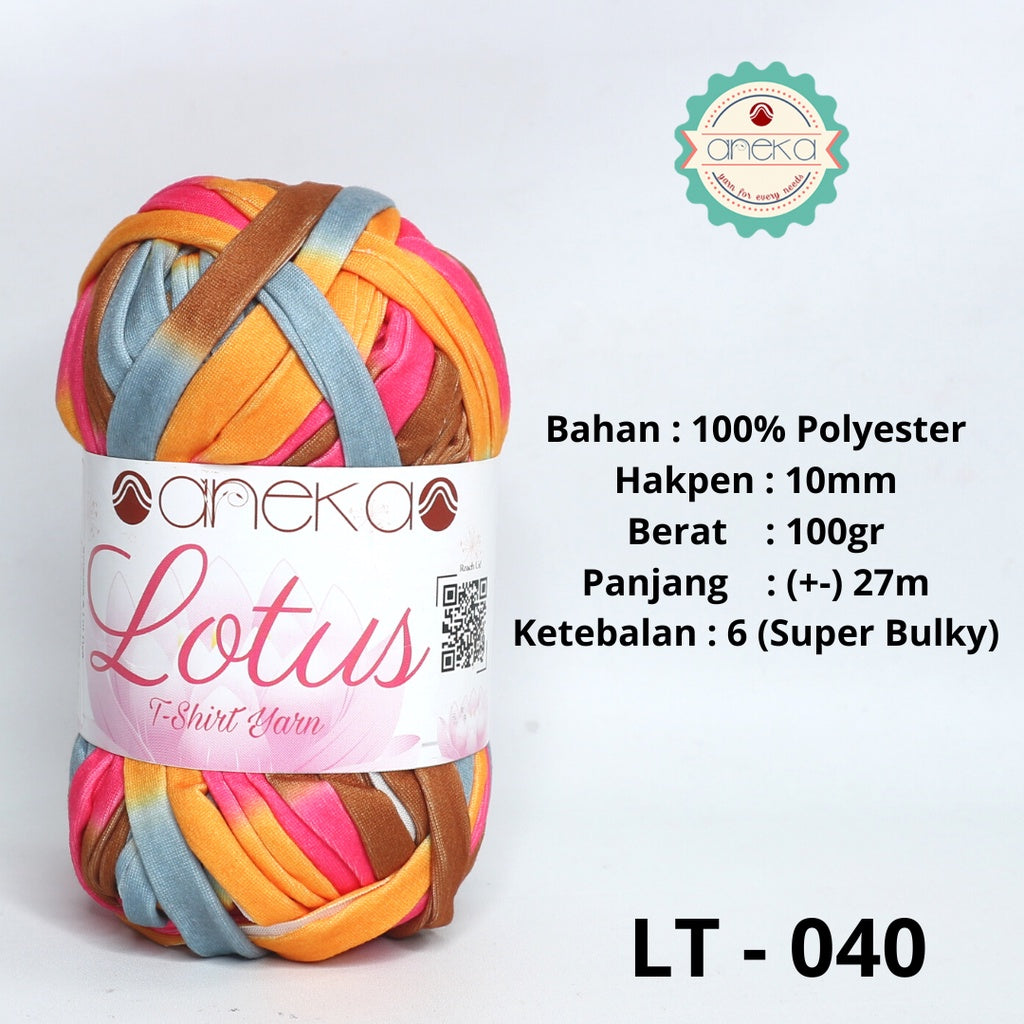 KATALOG - Benang Rajut Lotus Sembur / TShirt / Kaos Yarn Sembur Part 3