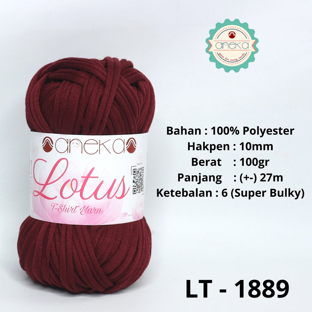 KATALOG - Benang Rajut Lotus / TShirt / Kaos Yarn PART 4