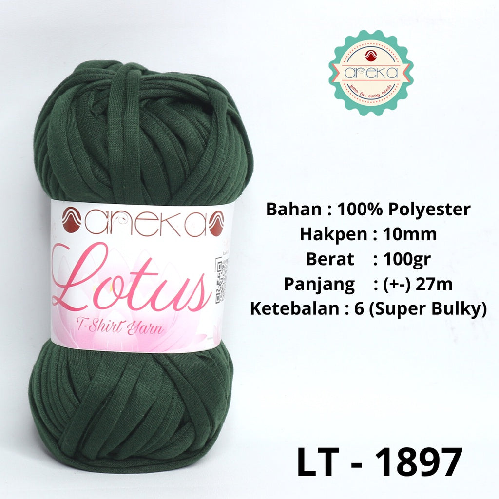 KATALOG - Benang Rajut Lotus / TShirt / Kaos Yarn PART 4