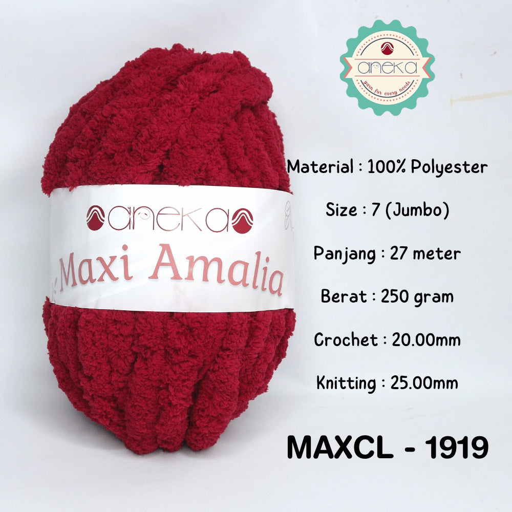KATALOG - Benang Rajut Maxi Amalia / Chenille / Jumbo Part 1